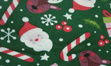 Christmas Santa X Reindeer Dark Green PJ