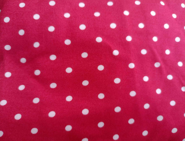 Polka Maroon PJ