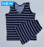 Stripes Dark Blue Sandos