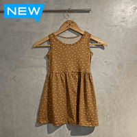 Polka Dot Caramel Kid's Dress