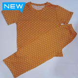 Polka Dot Mustard PJ